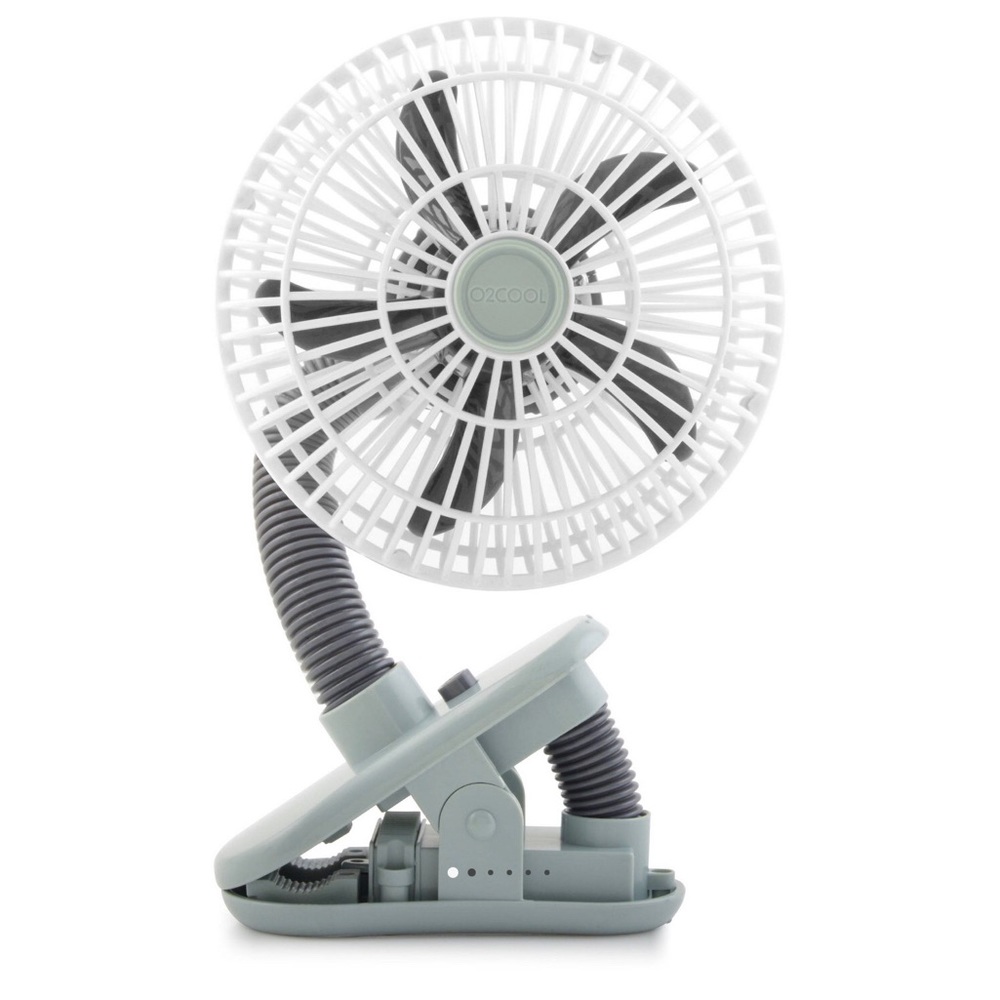 🆒🆕 NIB O2COOL Battery Operated 4-inch Clip Fan 🆒🆕